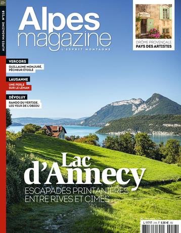 Couverture Alpes magazine N° 218